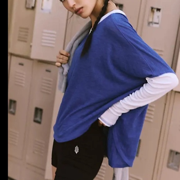 #41 NWT Free People Full Circle Layer in Electric Shock Combo - Picture 4 of 5